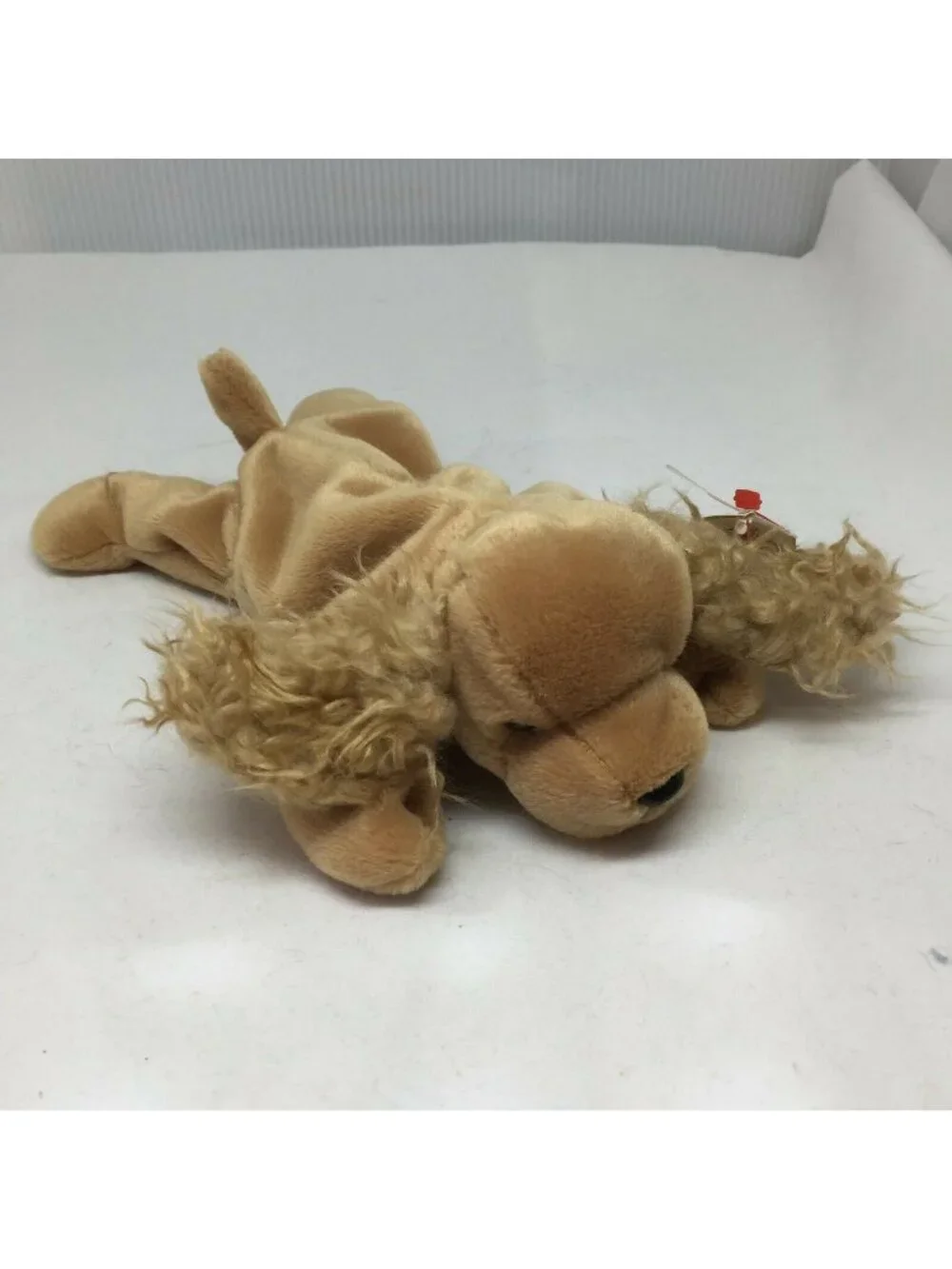 Ty Beanie Baby Spunky Dog Cocker Spaniel Plush Stuffed Animal  W Tag Jan 14 1997